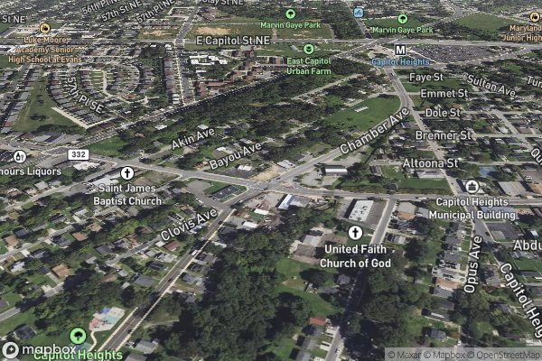 pet stain and odor removal in Capitol Heights MD 20743 - Aerial View