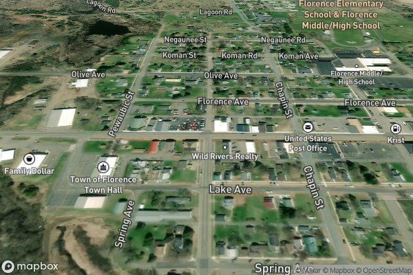 pet stain and odor removal in Florence WI 54121 - Aerial View