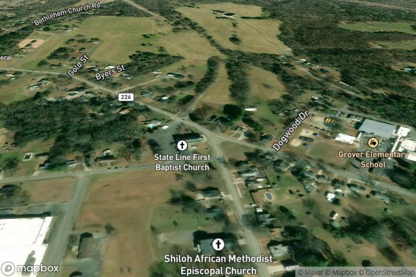 pet stain and odor removal in Grover NC 28073 - Aerial View