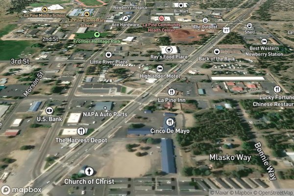 pet stain and odor removal in La Pine OR 97739 - Aerial View