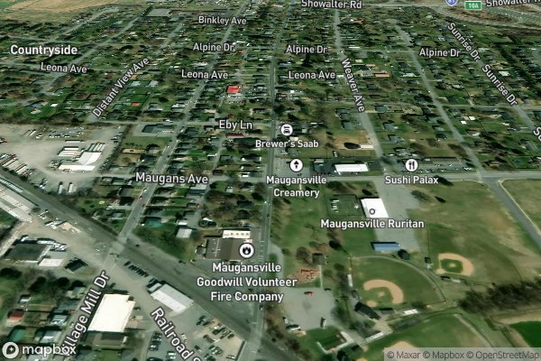 pet stain and odor removal in Maugansville MD 21767 - Aerial View