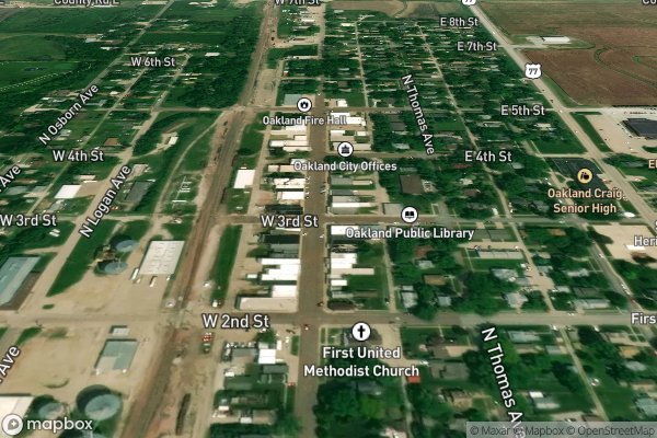 pet stain and odor removal in Oakland NE 68045 - Aerial View