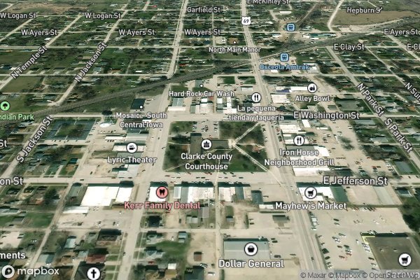 pet stain and odor removal in Osceola IA 50213 - Aerial View