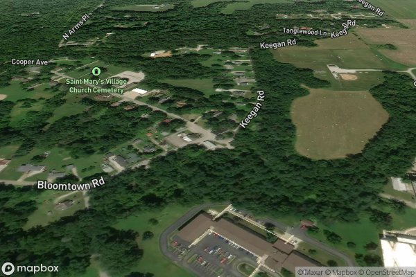 pet stain and odor removal in Saint Mary Of The Woods IN 47876 - Aerial View