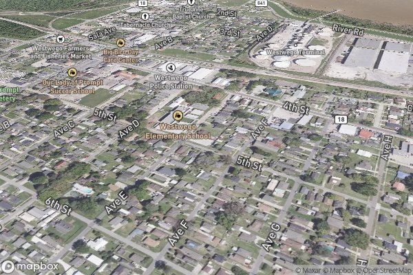 pet stain and odor removal in Westwego LA 70094 - Aerial View