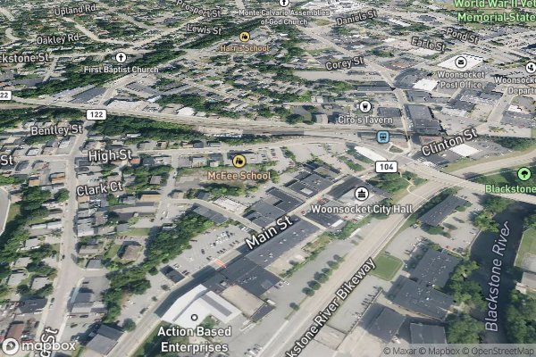 pet stain and odor removal in Woonsocket RI 02895 - Aerial View