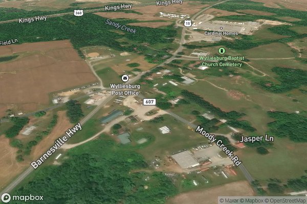 pet stain and odor removal in Wylliesburg VA 23976 - Aerial View